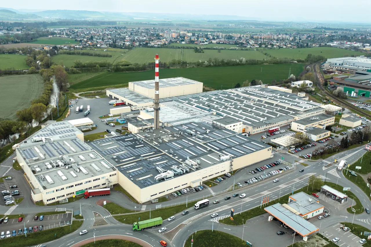 Model Obaly plant in Opava